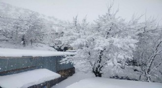 Malatya'da 9 ilçede eğitime kar engeli