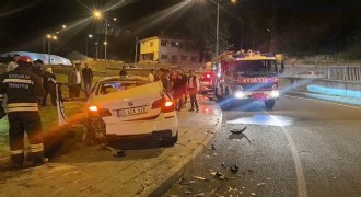 Palandöken'de kaza: 2 yaralı