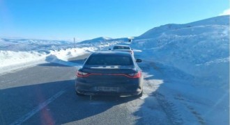 Tipi sürücülere zor anlar yaşattı