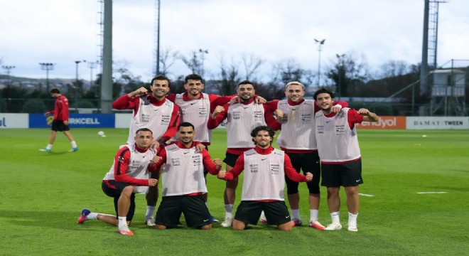 A Milli Takım, Fransa maçının hazırlıklarını sürdürdü