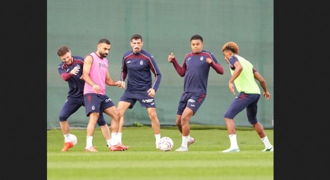 TS'da Samsunspor maçı hazırlıkları sürüyor
