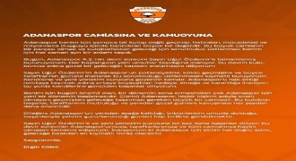 Adanaspor devredildi